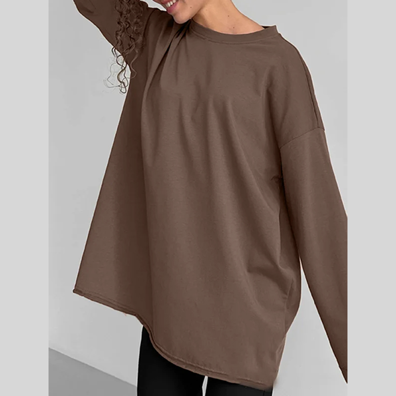 get long sleeve women’s cotton t shirts from hongfeng for softness and breathability.
